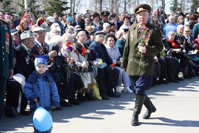 Петрозаводск празднует День Победы!