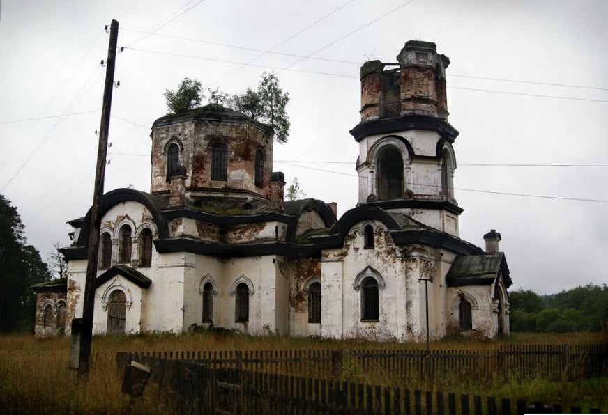 Церковь в Вехручье в наши дни.  Фото Сергея Никитина