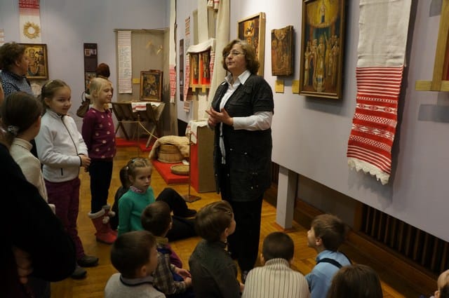 Экскурсия в Минском музее на выставке икон