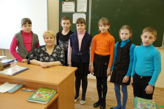 Галина Владимировна Канская работает в школе 45 лет