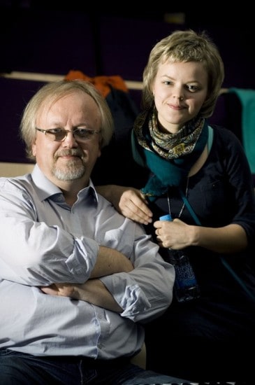 Светлана Семенова и профессор Петрозаводской консерватории Евгений Гурьев