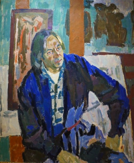 В. Каратаюс. Портрет художника Юозаса Кедайниса