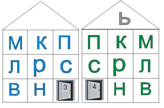 Звуковые домики по обучению грамоте картинки