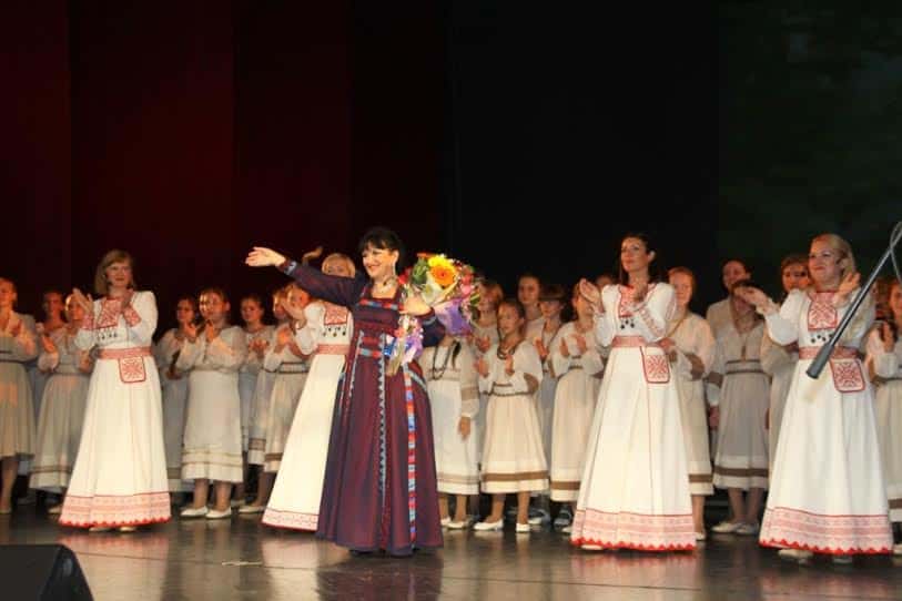На юбилейном концерте Татьяны Перонь в Музыкальном театре Карелии