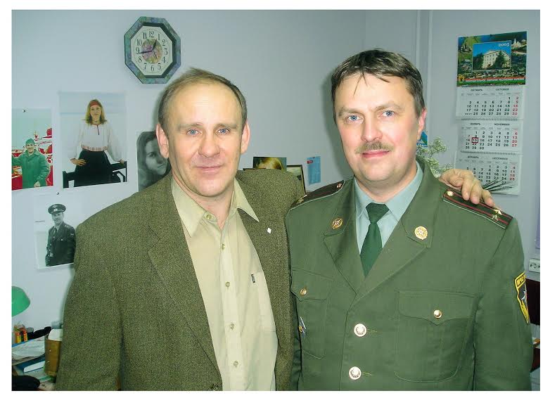 Николай Абрамов (слева) и автор публикации Олег Мошников