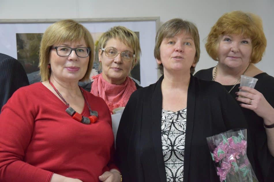 Авторы и друзья "Лицея" (слева направо) Зоя Арнаутова, Ирина Смирнова, Юлия Свинцова и Тамара Спектор