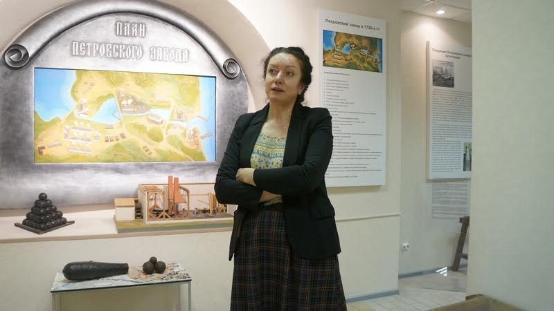 Виктория Никитина, директор Галереи промышленной истории. Фото Ирины Ларионовой