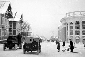 Петрозаводск, проспект Ленина. 1947-1949 гг. Фото Галины Санько