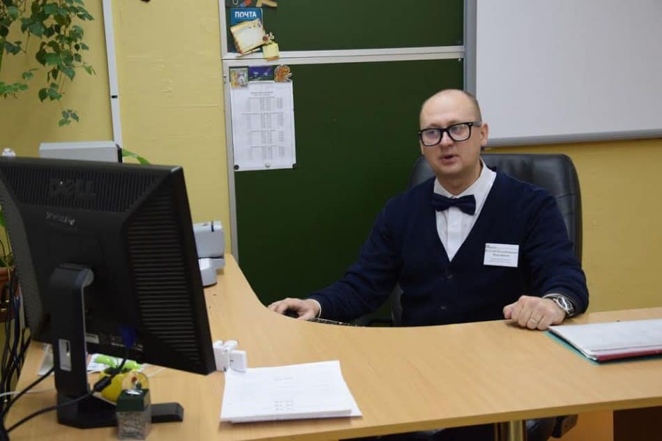 Виталий Меньшиков, учитель информатики, лауреат республиканского конкурса "Учителя года Карелии"-2016. Фото Марии Голубевой