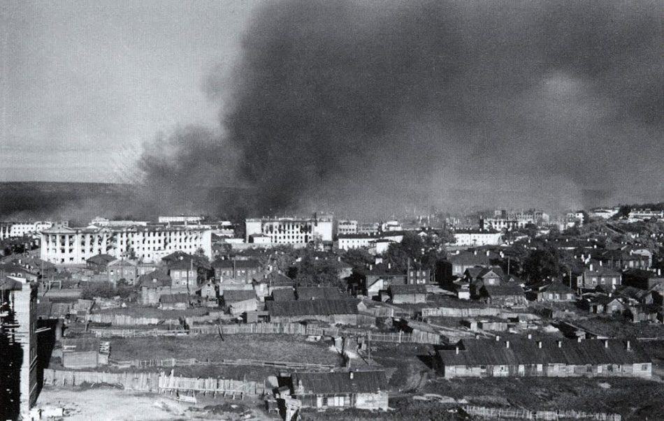 Петрозаводск, 1941 год. Фото с сайта SA-Kuva