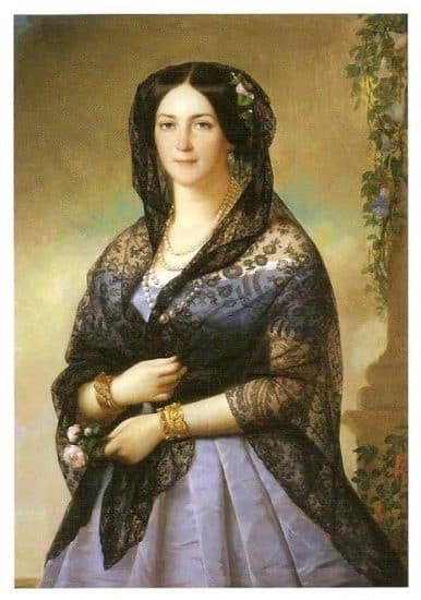 Алексис-Жозеф Периньон. Аврора Карамзина, 1853