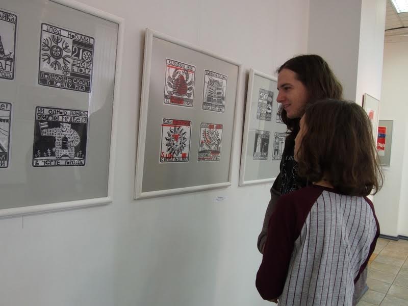 В Городском выставочном зале Петрозаводска открылась новая выставка "На двоих"