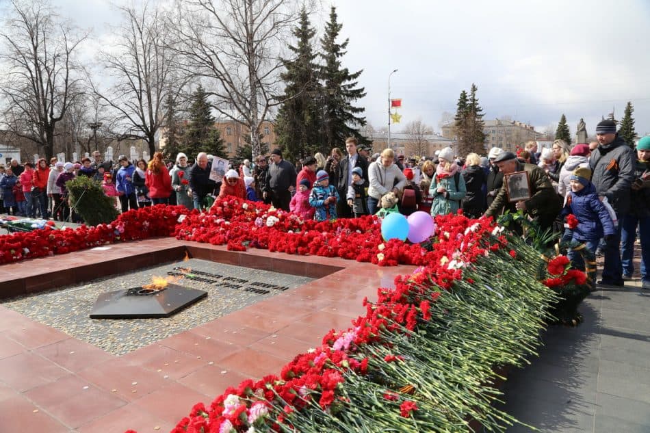 День Победы в Петрозаводске. 9 мая 2017 года. Фото Владимира Ларионова