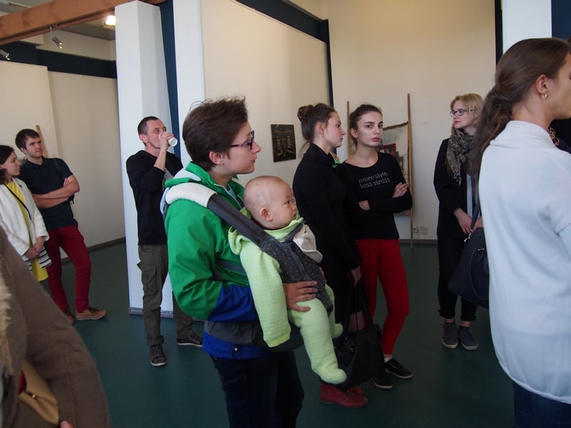 В медиа-центре «Выход» открылась выставка «Reflection» голландской художницы Розмарайн тен Хоопен