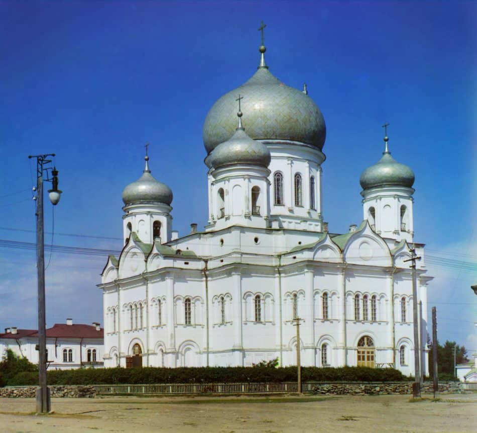 Таким собор видел Михаил Калитович. С фотографии С. Прокудина-Горского. 1916