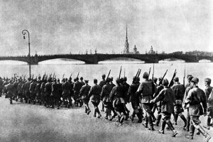 Мобилизация в Ленинграде летом 1941 года. Фото с сайта wikipedia.org