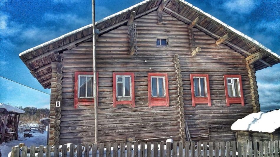 Дом творчества писателей в деревне Корза