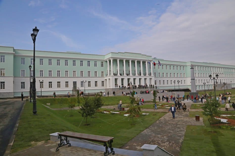 Петрозаводское президентское кадетское училище. Фото Владимира Ларионова