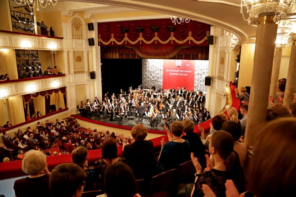 Симфонический оркестр Мариинского театра в Петрозаводске. Фото Владимира Ларионова