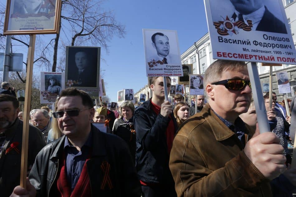 "Бессмертный полк" в Петрозаводске. 9 мая 2018 года. Фото Владимира Ларионова