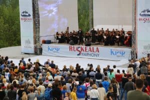 На фестивале Ruskeala Symphony в 2017 году. Фото Владимира Ларионова