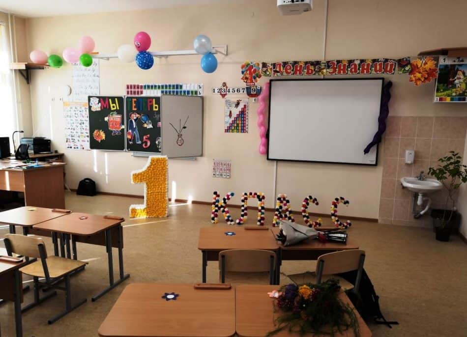 Новая школа в посёлке Ледмозеро Муезерского района Карелии. Фото пресс-службы главы РК
