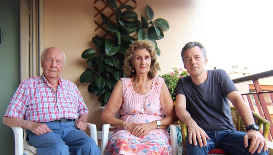 Жельбер, Моника и Матфий. Пансионат для пенсионеров, Антиб, юг Франции, 2018 год