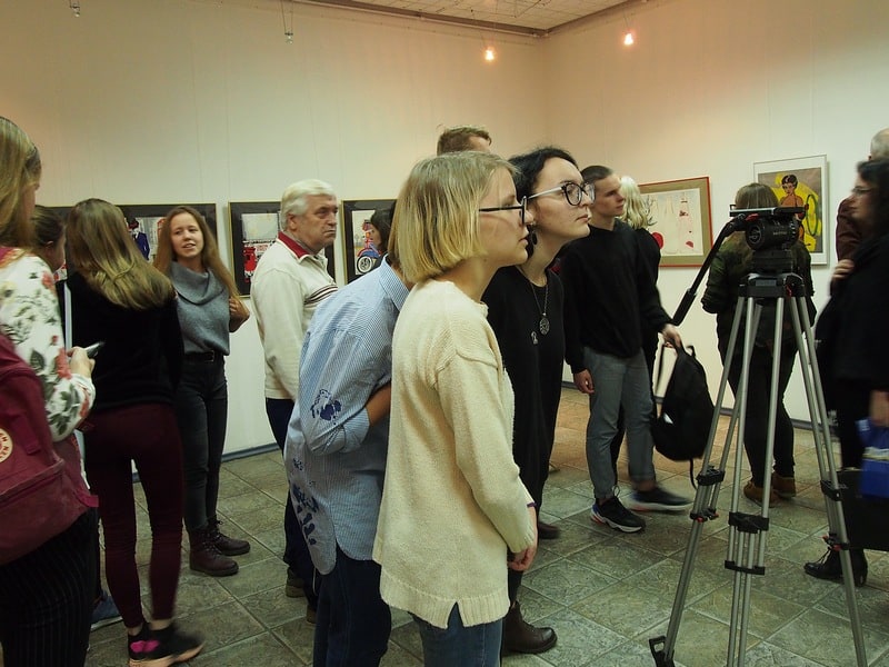 В Городском выставочном зале Петрозаводска открылась выставка «Поп-арт». Фото Ирины Ларионовой