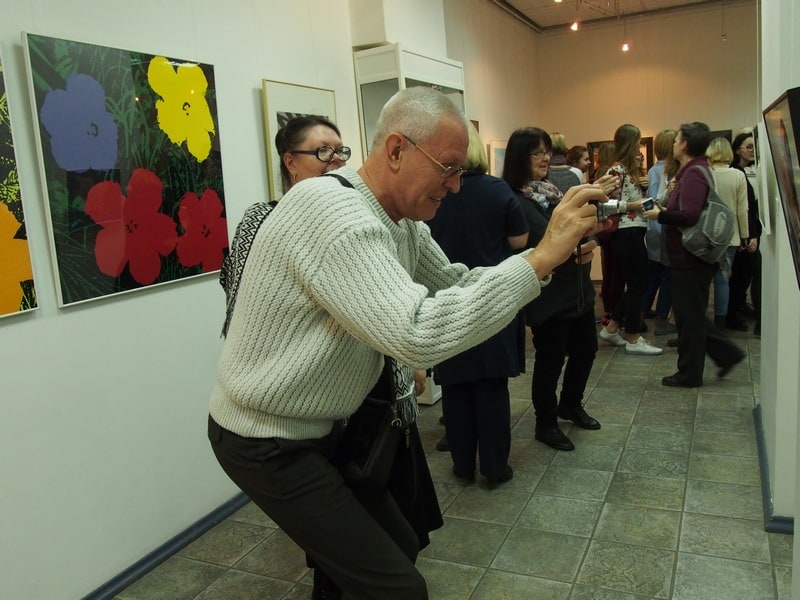 В Городском выставочном зале Петрозаводска открылась выставка «Поп-арт». Фото Ирины Ларионовой