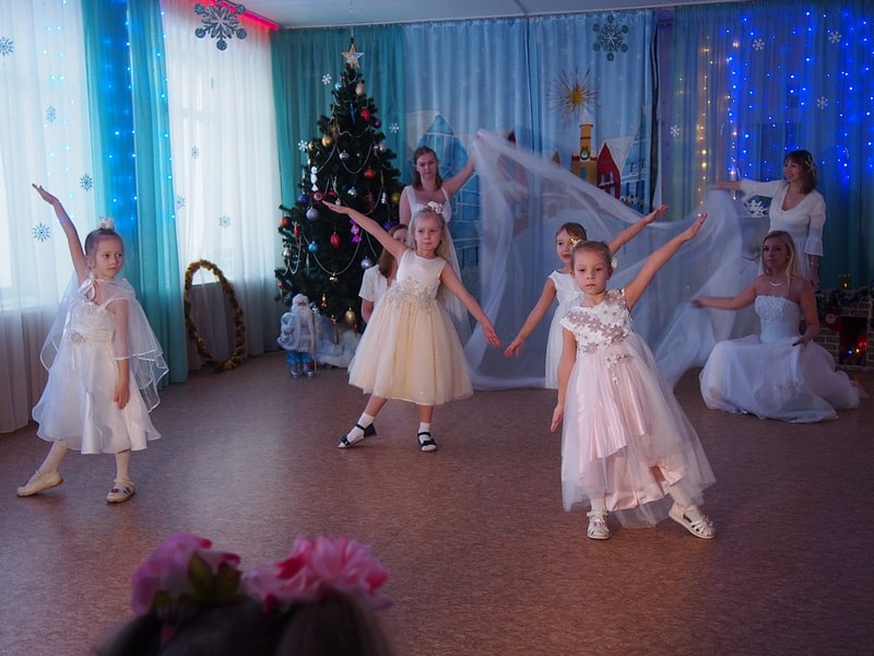 Мюзикл «Снежная королева» в петрозаводском детсаду. Фото Ирины Ларионовой