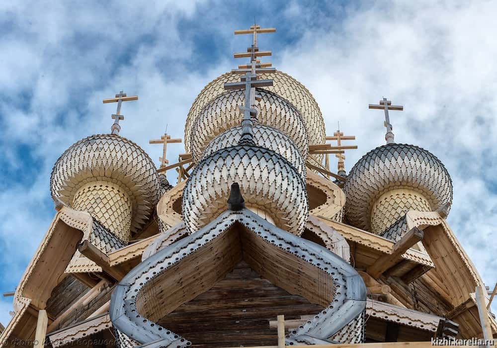 Кижи Церковь Преображения Господня