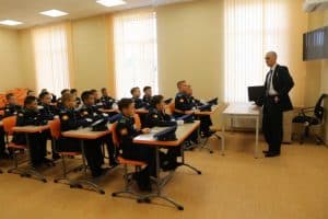 Петрозаводское президентское кадетское училище открылось 1 сентября 2017 года. Фото Владимира Ларионова