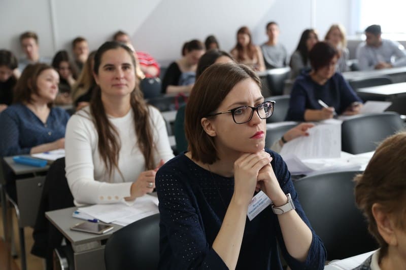 В конференции приняли участие студенты. Фото Владимира Ларионова