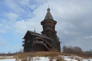 Успенская церковь в Кондопоге до пожара