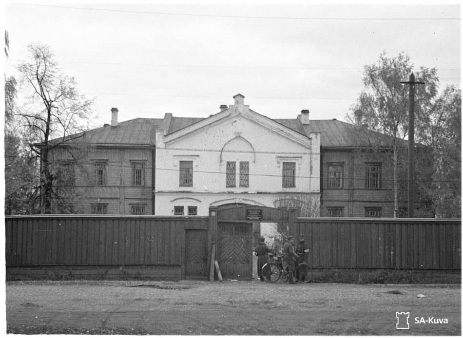 Отделение для душевнобольных. Фото 1941 года