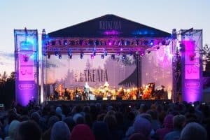 На фестивале Ruskeala Symphony в 2019 году. Фото Ирины Ларионовой