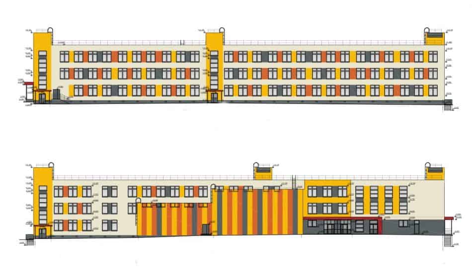 Проект новой школы в Деревянке