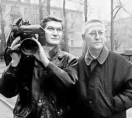 Александр Колобов (справа) со своим верным и надежным другом Виктором Яроцким работал и в Карелии, и в Чечне
