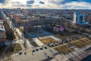 Петрозаводск. Фото  Администрации Петрозаводского городского округа