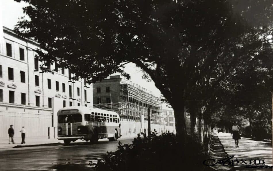 В Петрозаводске. Примерно 1949-1951 год. Фото Петра Беззубенко, Национальный архив РК