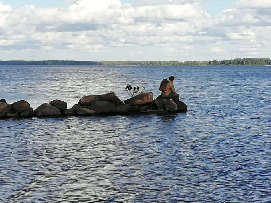 В Водлозерском национальном парке. Деревня Куганаволок. Фото Виктории Зориной