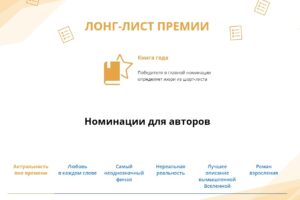 Опубликован лонг-лист премии «Электронная буква» 2021 года