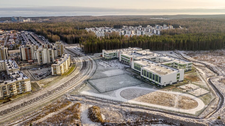 Новая школа в Петрозаводске стала самой большой в Карелии